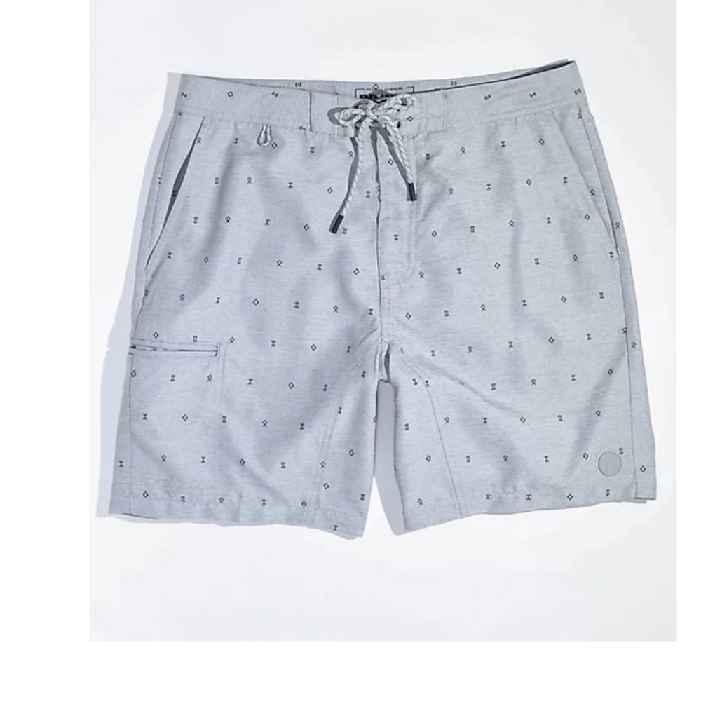 Dravus Goff Grey Hybrid Shorts Men’s 34